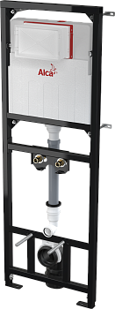 Монтажная рама с бачком для видуара и смесителя, со стоковым коленом DN90/110