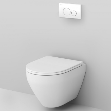 IS49001.701700 Инсталляция с клавишей Pro L Белый с подвесным унитазом Spirit V2.0 FlashClean с сид м/л IS49001.701700 Инсталляция с клавишей Pro L Белый с подвесным унитазом Spirit V2.0 FlashClean с сид м/л