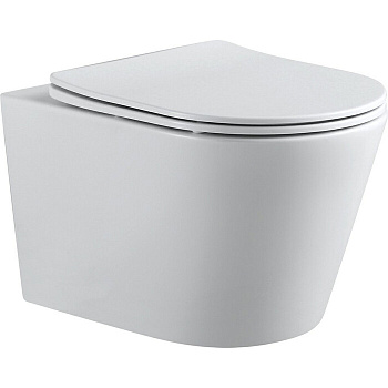 Унитаз подвесной Aquanet Rimless Atago 2.0 W LX-1905