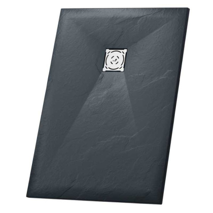 Душевой поддон RGW ST-G 70 x 110 см, прямоугольный, из искусственного камня, графит, 16152711-02