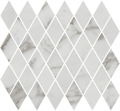 Декор Монте Тиберио мозаичный бежевый светлый глянцевый 37,5x35x1