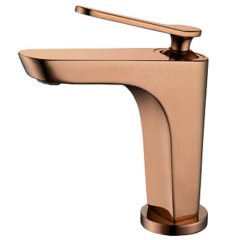 Смеситель ABBER Zeitlos AF8909RG для раковины, розовое золото Смеситель ABBER Zeitlos AF8909RG для раковины, розовое золото