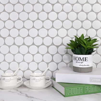 Керамогранитная мозаика Bonaparte Disk 26,4х30 см Керамогранитная мозаика Bonaparte Disk 26,4х30 см