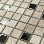 Мозаика натуральный камень Tokyo(чип 7*15*15) 30,5*30,5(17шт.-1.4м2), м2