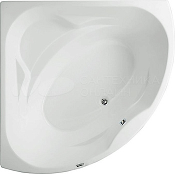 Акриловая ванна Aquanet Vitoria 130x130 (с каркасом)