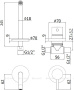 Смеситель для раковины Paffoni Light LIG007BO70 (с внутренней частью) Смеситель для раковины Paffoni Light LIG007BO70 (с внутренней частью)