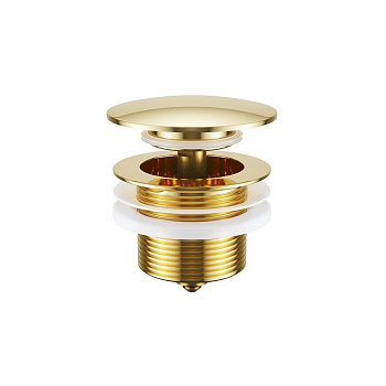 Пробка Click-clack для отдельностоящей ванны ARIN.2485.01GL (золото) Пробка Click-clack для отдельностоящей ванны ARIN.2485.01GL (золото)