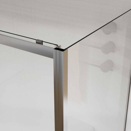 Душевой уголок City VSR-5CT9011CL, 1100*900, хром, стекло прозрачное