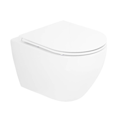 Сиденье с металлическими креплениями, системой Soft close CZR-870-SC