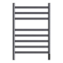 Полотенцесушитель электрический Point Селена PN16858GR П8 500x800, диммер справа, графит премиум	