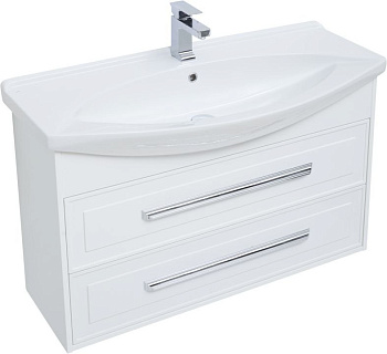 Тумба под раковину Aquanet Остин 105 белый (под раковину Стиль) 00252671