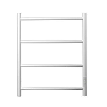 Полотенцесушитель электрический Point Афина PN04856W П4 500x600 диммер справа, белый Полотенцесушитель электрический Point Афина PN04856W П4 500x600 диммер справа, белый