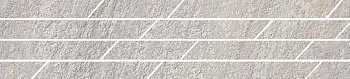 Бордюр Гренель серый мозаичный 46,8x9,8x0,9 Бордюр Гренель серый мозаичный 46,8x9,8x0,9