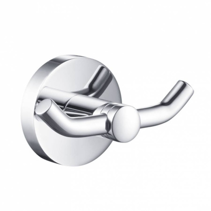 Крючок двойной Timo Saona 13012/00 хром Крючок двойной Timo Saona 13012/00 хром