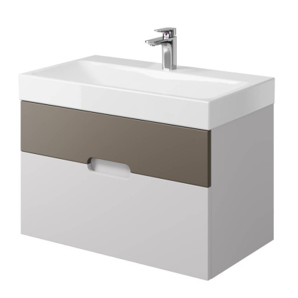 Тумба под раковину Creto Malibu Capuchino Soft 80