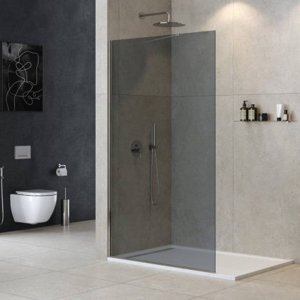 LIBERTA-L-1-TB-100-C-Cr Душевая перегородка универсальная с односторонним входом 1000x1950 мм LIBERTA-L-1-TB-100-C-Cr Душевая перегородка универсальная с односторонним входом 1000x1950 мм
