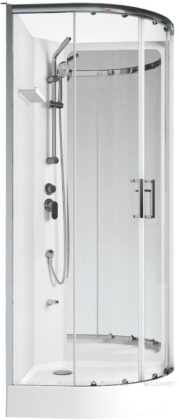 Душевая кабина Aquanet Passion R 3.0 90x90, прозрачное стекло