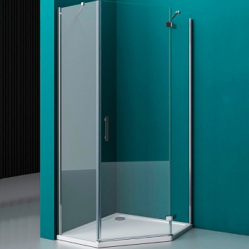 Душевой уголок BelBagno KRAFT-P-1-90-C-Cr-R