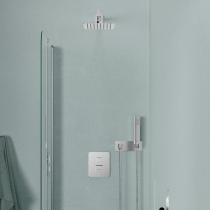 Система для душа скрытого монтажа EXCELLENT Frost Quatro AREX.4402CR (хром) Система для душа скрытого монтажа EXCELLENT Frost Quatro AREX.4402CR (хром)