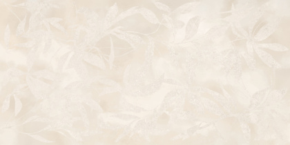 Керамогранит K958021R0001VTER ArtWall цветы Слоновая кость (120см*60см*80мм) (2шт/1,44м2) Матовый Ректификат