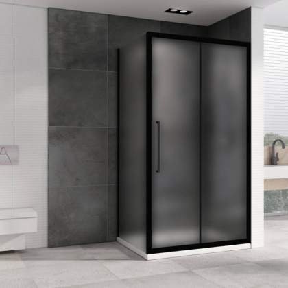 Душевой уголок ABBER Schwarzer Diamant AG30100BMH-S80BM