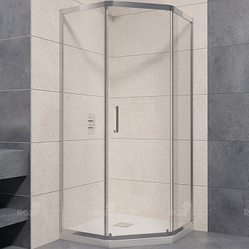 Душевой уголок RGW Passage PA-86 90х90 38088699-11 профиль Хром стекло прозрачное