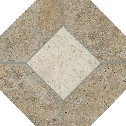 Брюссель бежевый темный матовый 24x24x0,7