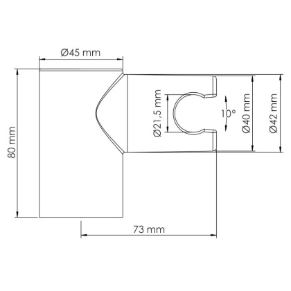 A319 Настенный держатель лейки A319 Настенный держатель лейки