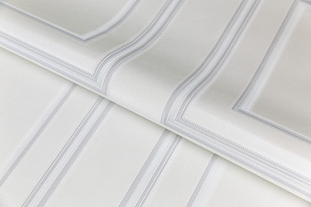 Обои виниловые Буазери мотив, белый