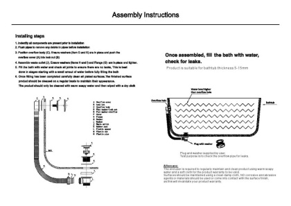 Слив-перелив для ванны Allen Brau Priority 5.31027-BN никель браш