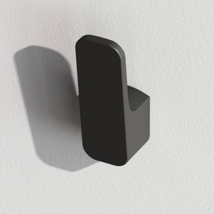 Крючок для полотенец Func, 5,5х1,9х2,4 см, черный, A8F35522