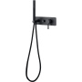 Смеситель для душа Allen Brau Priority 5.31009-31 (с внутренней частью) черный матовый