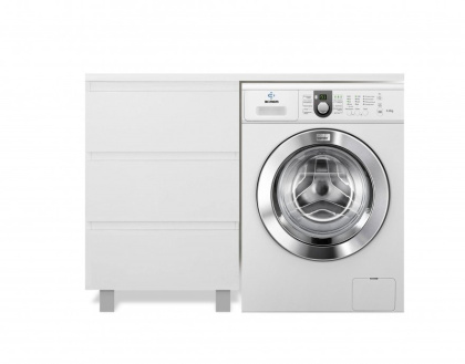 Комплект мебели Dallas Luxe 1500х482 правосторонний напольный 3 ящика (ШхГхВ) 848х476х860