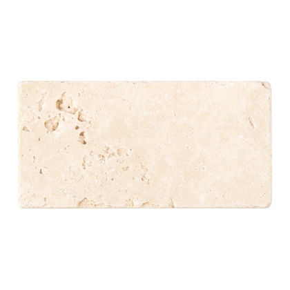 Натуральный травертин, ПЛИТКА 7,5х15, Provance