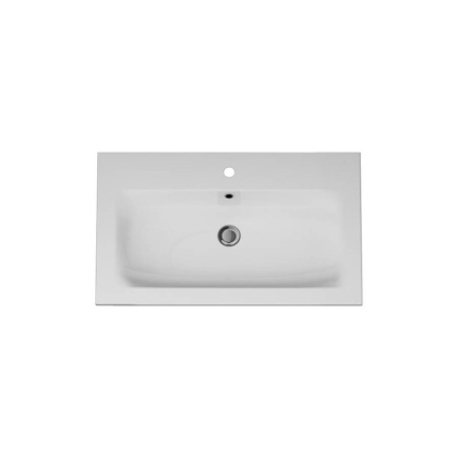 M70AWCC0802WG SPIRIT 2.0, Раковина мебельная, керамическая, 80 см, встроенная, цвет: Белый, глянец M70AWCC0802WG SPIRIT 2.0, Раковина мебельная, керамическая, 80 см, встроенная, цвет: Белый, глянец