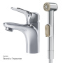 Смеситель Для раковины с гигиеническим душем F85C03000 Sunny Смеситель Для раковины с гигиеническим душем F85C03000 Sunny