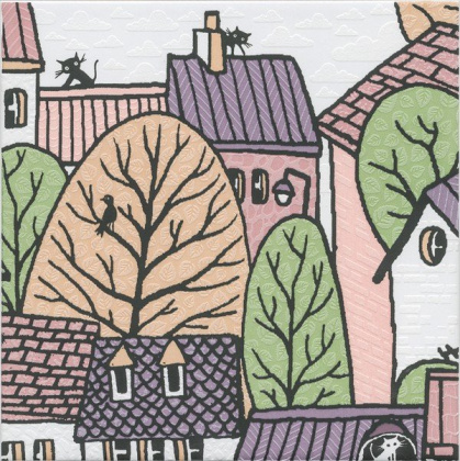 Декор 1 OS\A222\5009 Городок Белый (20см*20см*6,9мм) (10шт/0,4м2) , шт Декор 1 OS\A222\5009 Городок Белый (20см*20см*6,9мм) (10шт/0,4м2) , шт