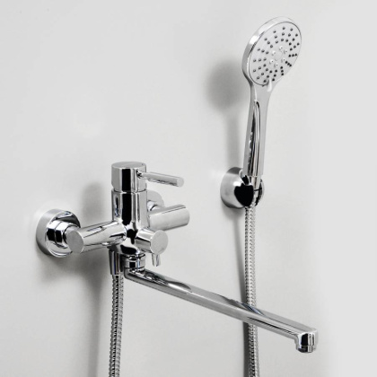 Main 4102L Смеситель для ванны с длинным изливом Wasserkraft Main 4102L Смеситель для ванны с длинным изливом Wasserkraft