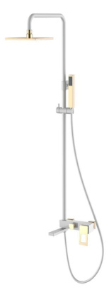 Стойка для душа Q WhiteGold_Комплект