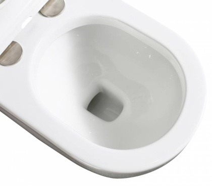 Приставной унитаз Abber Bequem AC1114P импульсный с микролифтом