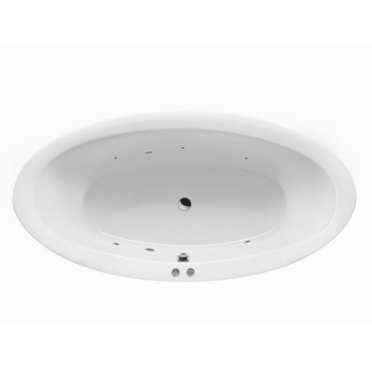 Ванна EXCELLENT Lumina 190x95 "SOFT" (хром)