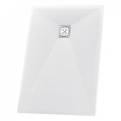 Душевой поддон RGW ST-0120W 100 x 120 см, прямоугольный, из искусственного камня, белый, 16152012-01