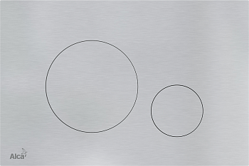 Кнопка управления для скрытых систем инсталляции, нержавеющая сталь-полумат/глянец Кнопка управления для скрытых систем инсталляции, нержавеющая сталь-полумат/глянец