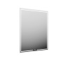 Зеркало MIO.mi.70\WHT Kerama Marazzi белый Led-подсветка (ШВГ 70х80х2) с диммером