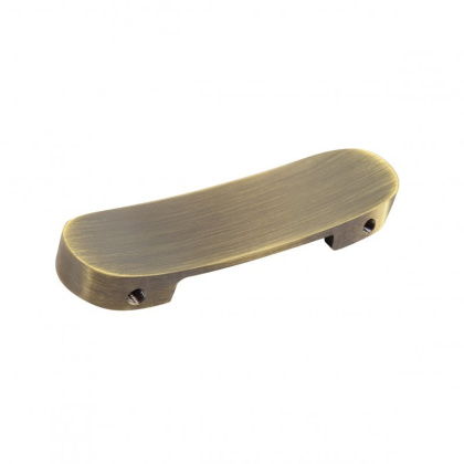 Декоративная накладка на отверстие перелива для ванны, изогнутое BB39-TC-ORO