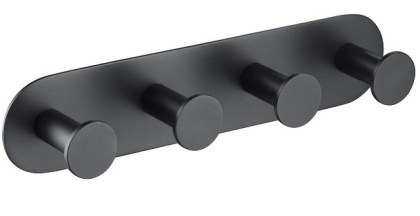 Вешалка Timo Saona Black 13015/03 четыре крючка Вешалка Timo Saona Black 13015/03 четыре крючка
