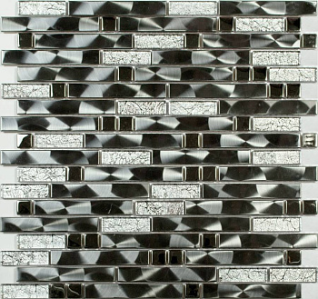 MS-606 метал стекло  (15*48*98*6) 305*298 