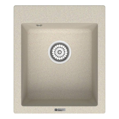 Мойка кухонная Point Динара 42 PN3004BG, светло-бежевый Мойка кухонная Point Динара 42 PN3004BG, светло-бежевый