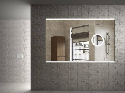 Зеркало Vallessi с увеличением и подсветкой 100*70, IP24 541_2 Boheme Зеркало Vallessi с увеличением и подсветкой 100*70, IP24 541_2 Boheme