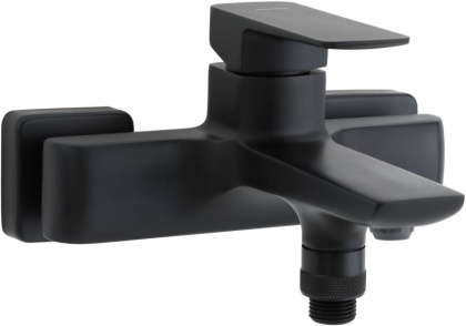 Смеситель для ванны с душем Allen Brau Infinity 5.21006-31 черный матовый Смеситель для ванны с душем Allen Brau Infinity 5.21006-31 черный матовый